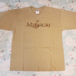 Missouri vintage Cannabis Tee Shirt tan xlarge 067